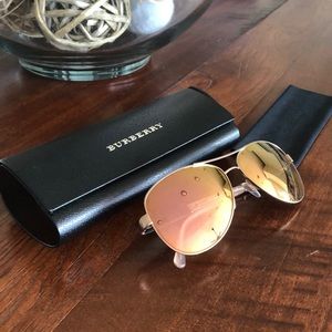 BURBERRY Aviator Sunglasses